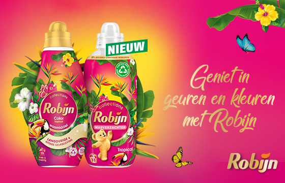 Geniet in geuren en kleuren met Robijn