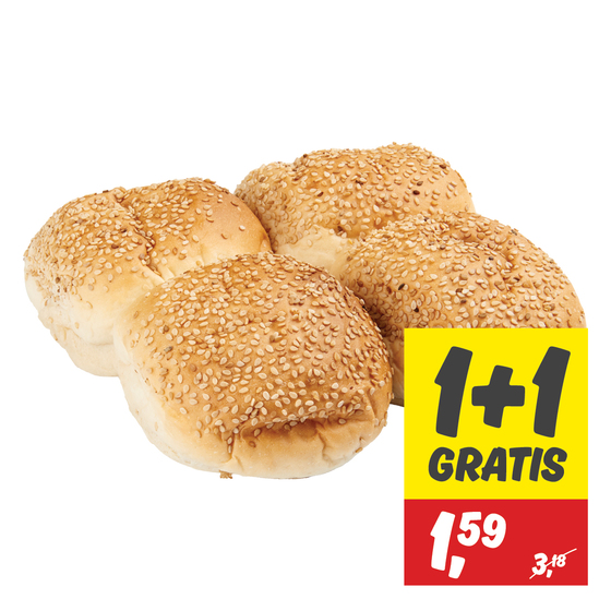 Bakkers Hamburgerbollen