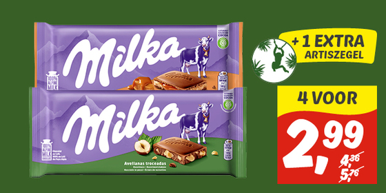 Milka chocoladereep