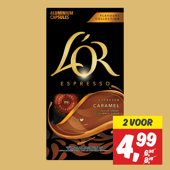 L'Or of Café Royal Flavour koffiecups