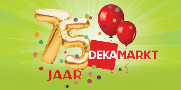 DekaMarkt bestaat 75 jaar