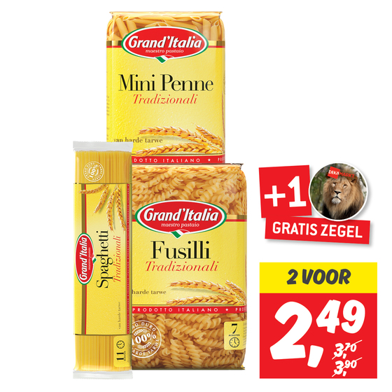 Grand'Italia tradizionali of mini pasta