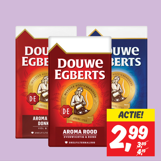 Douwe Egberts snelfiltermaling