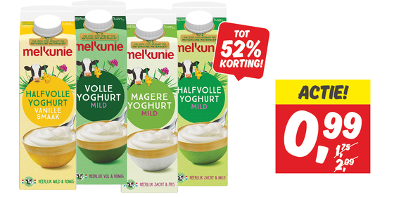 Melkunie yoghurt