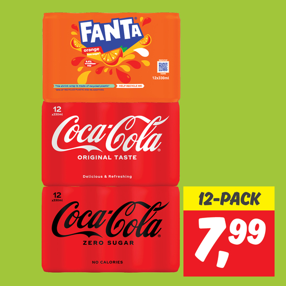 Coca-cola of Fanta