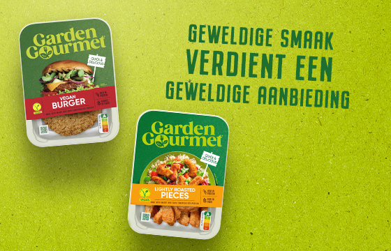 Geweldige smaak verdient een geweldige aanbieding