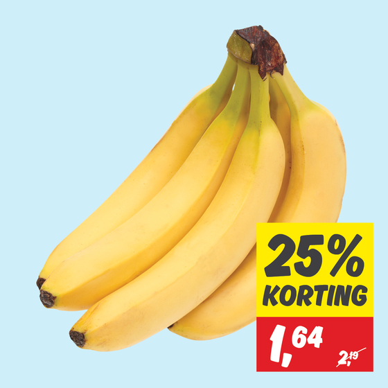 Bio Fairtrade bananen