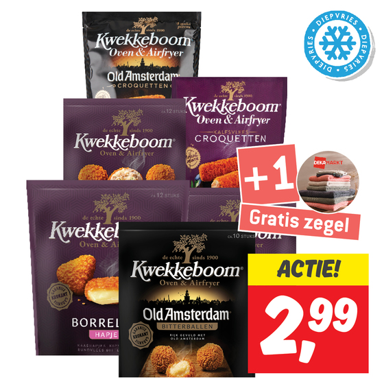 Kwekkeboom oven & airfryer snacks