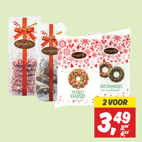 Baronie kerstchocolade