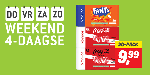 Weekend 4-daagse Coca Cola of Fanta