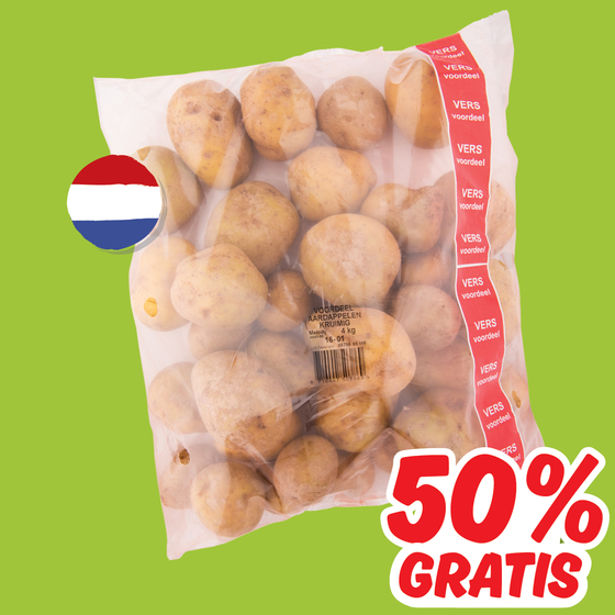 Hollandse kruimige aardappelen