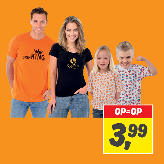 Koningsdag t-shirt