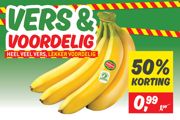 Vers en voordelig Delmonte bananen