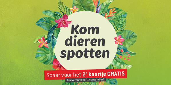 Kom dieren spotten