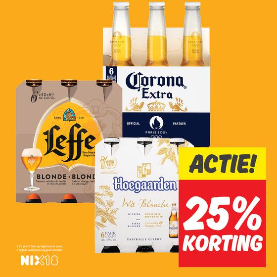 Leffe, Corona of Hoegaarden speciaalbier