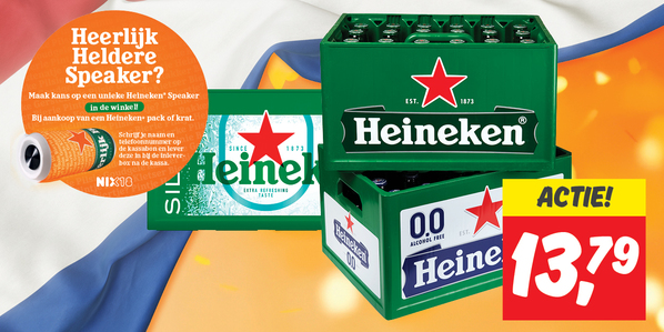 Heineken, Pilsener, Silver of 0.0