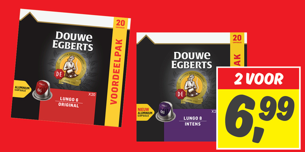 Douwe Egberts koffiecups