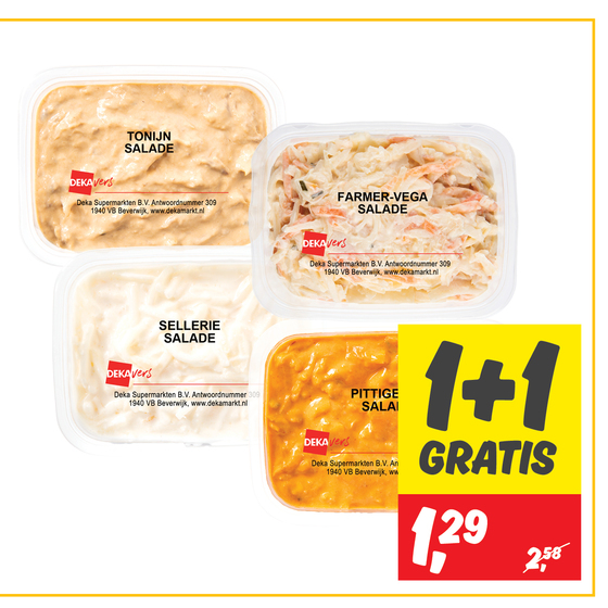 DekaVers brood en toast salade