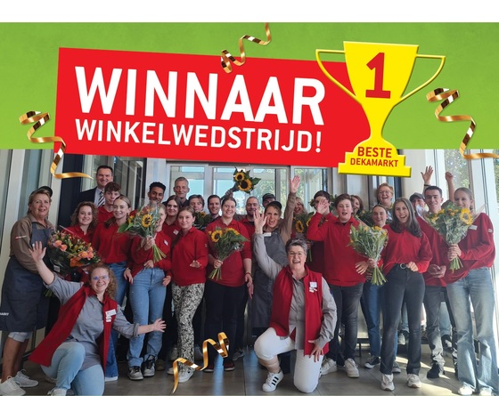 Winnaar winkelwedstrijd