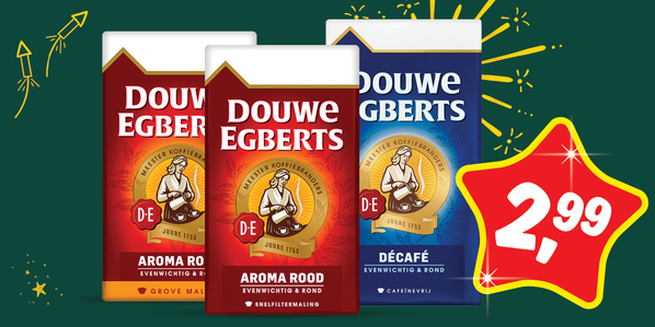 Douwe Egberts snelfiltermaling