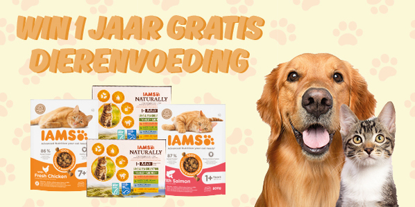 Win 1 jaar gratis dierenvoeding