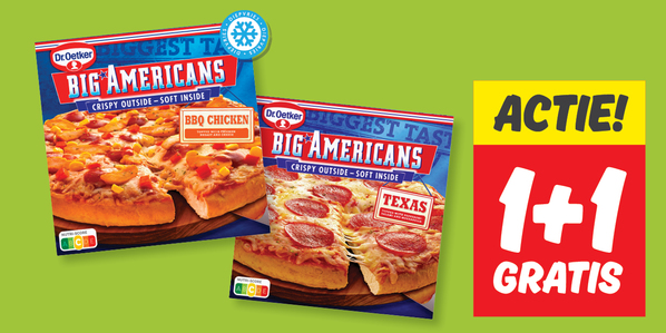 Dr. Oetker Big Americans pizza