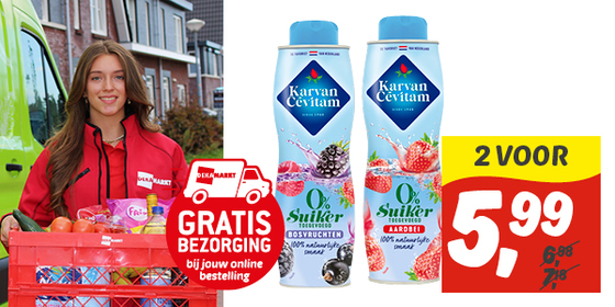 Gratis bezorging