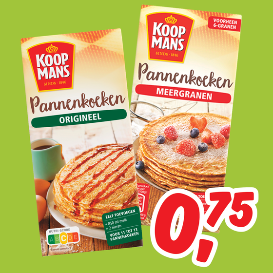 Koopmans Pannenkoekenmix