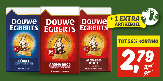 Douwe Egberts snelfiltermaling