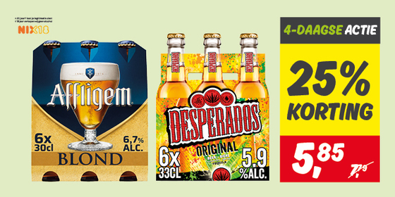 Desperados of Affligem speciaalbier