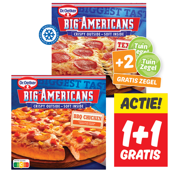 Dr. Oetker big americans pizza