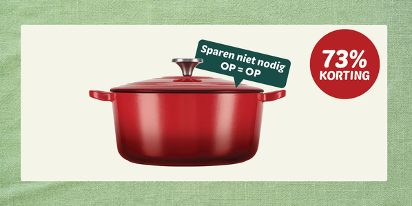 Masterchef gietijzeren pan