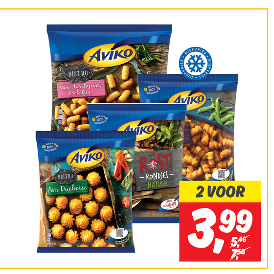 Aviko aardappelspecialiteiten