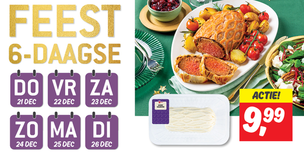 Feest 6-daagse DekaVers No Beef Wellington