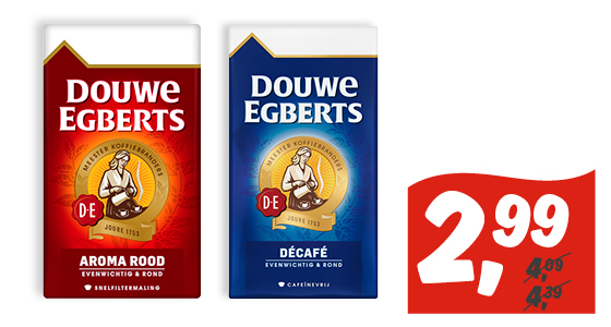 Douwe Egberts snelfiltermaling