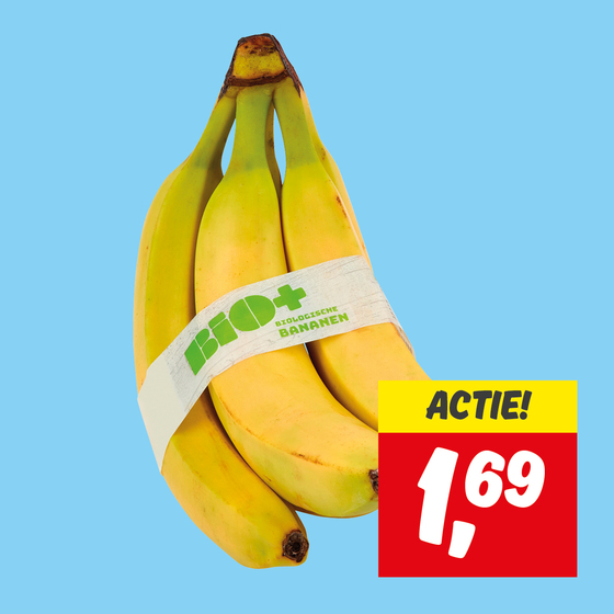 Bio+ Fairtrade bananen