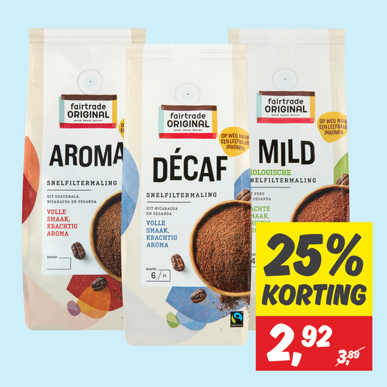 Fairtrade koffie