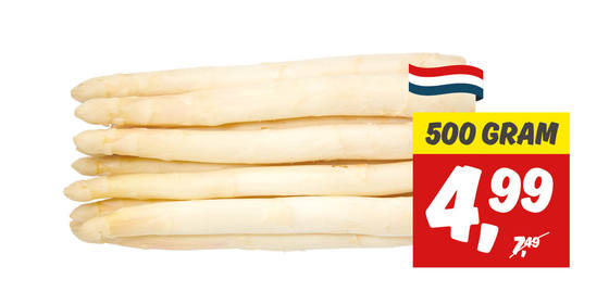 Hollandse witte asperges