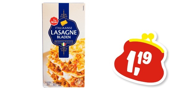 1 de Beste Lasagnebladen