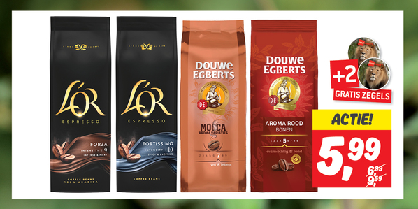 L'Or of Douwe Egberts koffiebonen