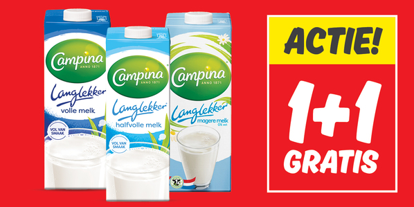 Campina langlekker houdbare melk