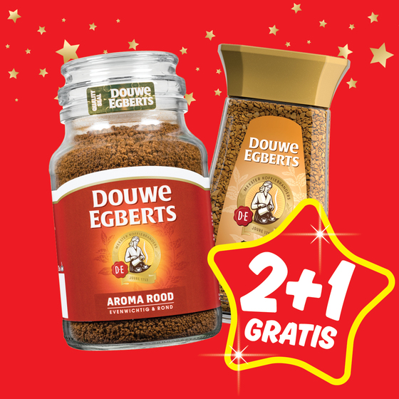 Douwe Egberts oploskoffie