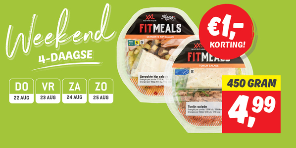 Fit meals maaltijdsalade