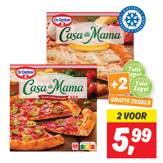 Dr. Oetker Casa di Mama pizza