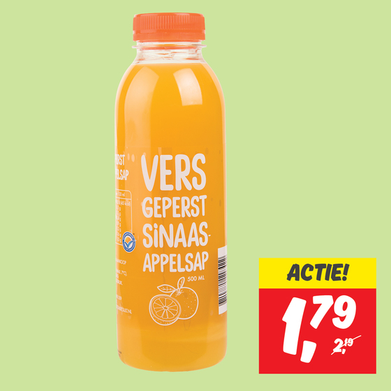 Vers geperst sinaasappelsap