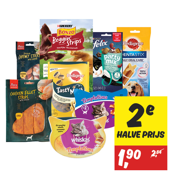 Honden- of kattensnacks