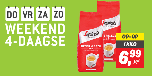 Weekend 4-daagse Segafredo