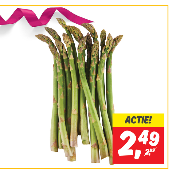 Groene asperges