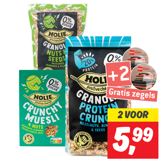 Holie Granola of Crunchy muesli