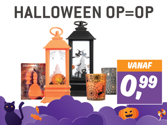 Halloween koopjesmarkt